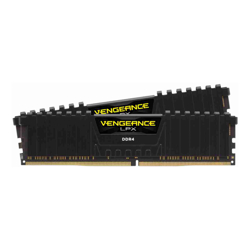 Corsair Vengeance LPX DDR4 3200MHz 32GB 2 x 288 DIMM Unbuffered 16-20-20-38 Black Heat spreader 1.35V XMP 2.0
