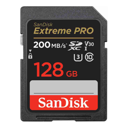 SanDisk 128GB Extreme PRO SDHC And SDXC UHS-I Card SDSDXXD-128G-GN4IN