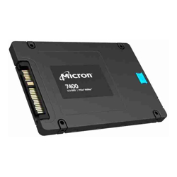 Micron 7400 Pro 1.92TB Gen4 NVMe Enterprise SSD U.3 6500/2200 MB/s R/W 430K/95K IOPS 14400TBW 1DWPD 2M hrs MTTF Server Data Centre 5yrs