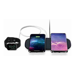 Mophie mophie-Dual Wireless Charging pad-Black-AU