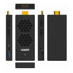 Leader PC Stick SC8-PRO Intel N4020 4GB RAM 128GB on board Wi-Fi AC + Bluetooth HDMI Out USB-C mSD Reader 1 Year Warranty Windows 11 Pro