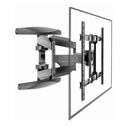 North Bayou P65 HD Cantilever VESA Wall Mount Up To 68.2KG 55-85 Black Tilt 8-5