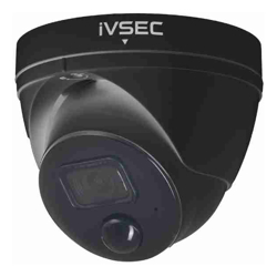 IVSEC DOME IP CAMERA 8MP SON Y SENSOR 3.6MM LENS POE IP6 6 30M IR IVS BLACK
