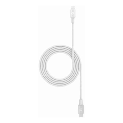 Mophie Lightning to USB-C Cable (1.8M) White (409903199) Durable Connectors Capable of Fast Charge Cable Durable Braided Nylon Exterior Cable