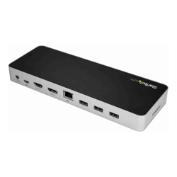 StarTech STARTECH.COM USB-C 4K DOCK Dual DISPLAY HDMI DP USB-C 60W PD USB(4) SD3YR