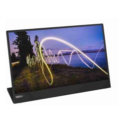 Lenovo THINKVISION M15 15.6INCH MOBILE Monitor IPS FHD (16:9) TILT 2XUSB-C INPUT USB TYPE C ONLY (POWER ADAPTER IS NOT PROVIDED) 3YR