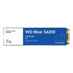 WD Western Digital WD Blue 1TB M.2 SATA SSD 560R/530W MB/s 95K/84K IOPS 400TBW 1.75M hrs MTTF 3D NAND 7mm 5yrs ~WDS100T2B0B