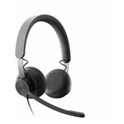 Logitech ZONE WIRED MS STEREO HEADSETNOISE CANCELLINGUSB-C W/USB-A ADAPTER 2YR WTY