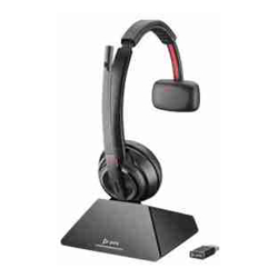 Plantronics SAVI S8210 UC D200 USB-A OTH MONO DECT Wireless Headset SYSTEM