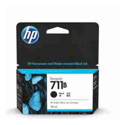 HP 711B 38ML Matte BLACK INK