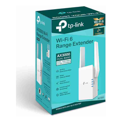 TP-Link RE705X AX3000 MESH WIFI 6 EXTENDER 3YR 