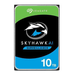 Seagate SKYHAWK Surveillance AI INTERNAL 3.5&amp;amp;quot; SATA DRIVE 10TB 6GB/S 7200RPM 3YR WTY