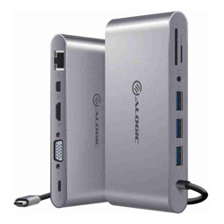 ALOGIC USB-C Portable Dock SUPER Space Grey
