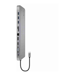 ALOGIC USB-C Desktop Slim Dock Space Grey