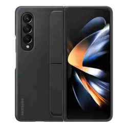 Samsung Fold 4 Standing Cover w/Pen Black