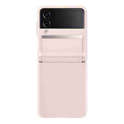 Samsung Flip 4 Flap Leather Cover Peach