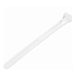 StarTech 5&amp;amp;quot;(12CM) REUSABLE CABLE TIES 1/4&amp;amp;quot;(7MM) WIDE 1-1/8&amp;amp;quot;(30MM) BUNDLE DIA. 50LB(22KG