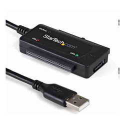 StarTech STARTECH.COM USB 2.0 to SATA/IDE ADAPTER FOR 2.5/3.5&amp;amp;quot; SSD/HDD 2YR