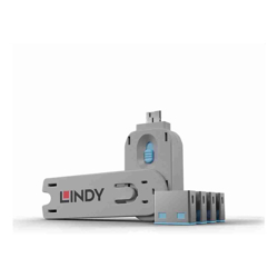 Lindy  Lindy USBA Port Block/Key x4 B