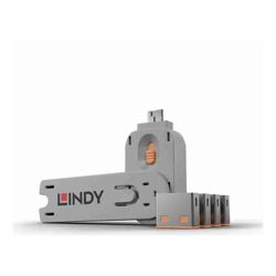 Lindy  Lindy USBA Port Block/Key x4 O