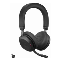 Jabra WIRELESS EVOLVE2 75 UC Stereo BLUETOOTH HEADSET+USB-C + 3.5MM + LINK 380c BT ADAPTER