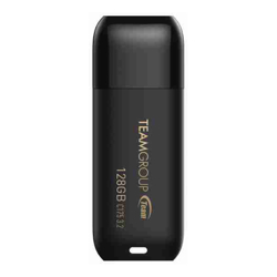 Team Group C175 USB 3.2 G1 Flash Drive 128GB Read (Max) 100MB/s Black