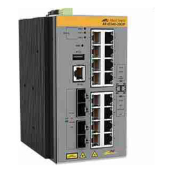 Allied Telesis 16 x 10/100/1000T PoE+ ports 4 x 100/1000X SFP advanced L3 industrial switch. Requires purchase of Net.Cover for Support and Software Updates.