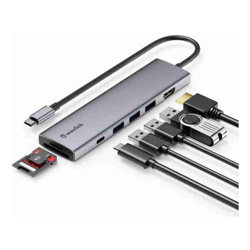 Wavlink WL-UHP5010 USB-C 8-in1 Hub 