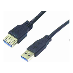 BluPeak 2m USB 3.0 SuperSpeed Cable USB-A Male to USB-A Female-Sold by carton QTY 20 units