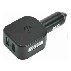 Zebra CIGARETTE LIGHTER ADAPTER 5V TWO TYPE A USB PORTS