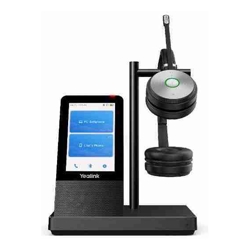 Yealink DECT WIRELESS (WH66) UC DUAL HEADSET  4&amp;amp;quot; TOUCH SCREEN BASE  SPEAKERPHONE