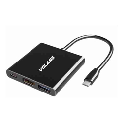 Volans VOL CNV USB-C-M-HDMI-USB3.0-A