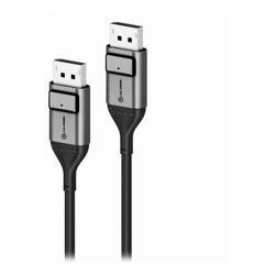 ALOGIC Ultra DisplayPort to DisplayPort Cable Male to Male 03m up to 8K 60Hz Space Grey