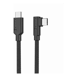 ALOGIC Elements Pro Right Angle USB-C to USB-C Cable Male to Male 2m USB 2.0 5A 480Mbps