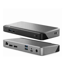 ALOGIC Dual 4K DisplayPort Universal Compact Docking Station