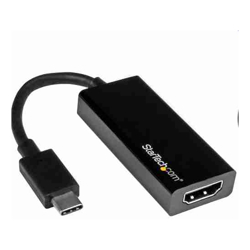 StarTech STARTECH.COM USB-C (THUNDERBOLT3) to HDMI ADAPTER 4K BLACK 3YR