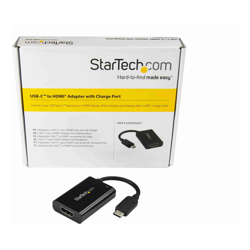StarTech STARTECH.COM USB-C (THUNDERBOLT3) to HDMI ADAPTER 4K USB-C PD 3YR