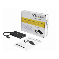 StarTech STARTECH.COM USB-C (THUNDERBOLT3) ADAPTER USB(2) HDMI RJ45 4K 60W USB-C PD 3YR