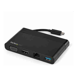 StarTech STARTECH.COM USB-C (THUNDERBOLT3) ADAPTER USB HDMI VGA RJ45 4K 3YR