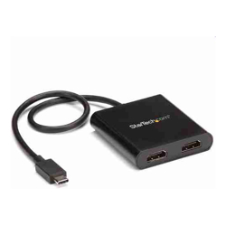 StarTech STARTECH.COM USB-C (THUNDERBOLT3) to 2X HDMI ADAPTER DUAL DISPLAYS 3YR