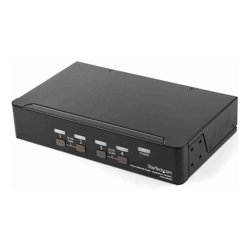 StarTech STARTECH.COM 4 Port DISPLAYPort KVM SWITCH SINGLE SCREEN 4K (60HZ) USB 3YR