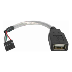 StarTech STARTECH.COM 15CM USB-A TO USB 4 PIN Connector TO MOTHERBOARD F TO F USB2.0 LTW
