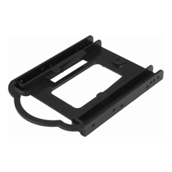 StarTech 2.5 SSD/HDD Mounting Bracket for 3.5 Drive Bay 5 Pack Tool-less Hard Drive Mounting Kit (BRACKET125PTP)