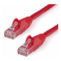StarTech STARTECH.COM CAT6 ETHERNET CABLE 2M RED 650MHZ 100W SNAGLESS PATCH CORD Lifetime WARR