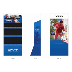 IVSEC POS DISPLAY STAND -Footprint 70 X 42 X 180CM Free with IVSEC stocking order