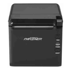 Partner Tech Partner RP-700 Thermal Receipt Printer USB Serial Ethernet Black 