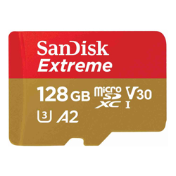 SanDisk 128GB Extreme microSDXC UHS-I Card SDSQXAA-128G-GN6MN