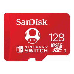 SanDisk 128GB Nintendo-Licensed microSD Card for Nintendo Switch SDSQXAO-128G-GN3ZN