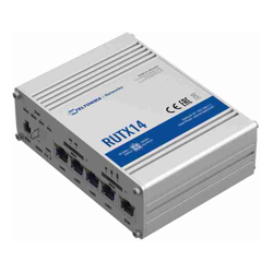 Teltonika RUTX14 Instant LTE Failover | Reliable and Secure CAT12 4G LTE Router/Firewall with Dual Band WiFi 802.11ac GNSS/GPS and Bluet