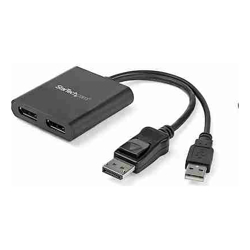 StarTech STARTECH.COM DISPLAYPort TO 2X DISPLAYPort ADAPTER 4K 3YR 
